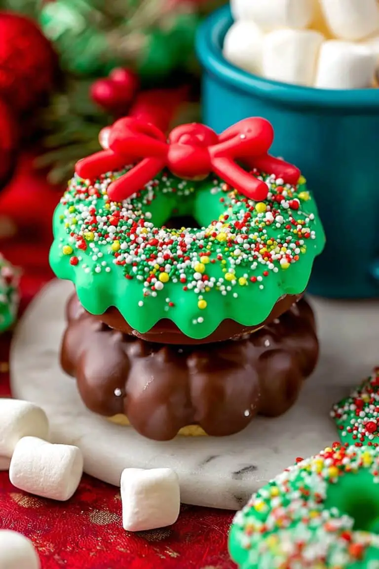 Christmas Wreath Cookies Recipe