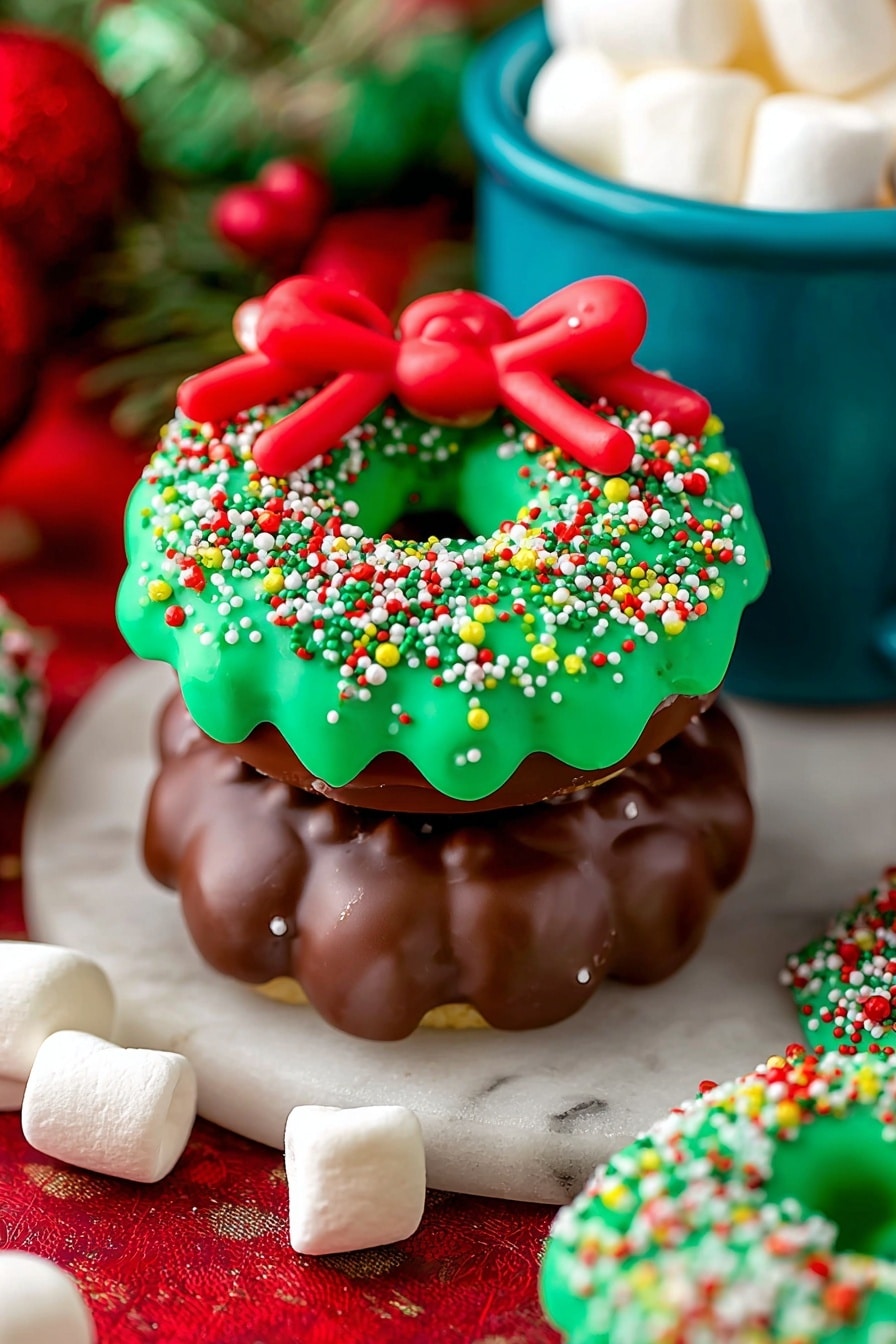 Christmas Wreath Cookies Recipe