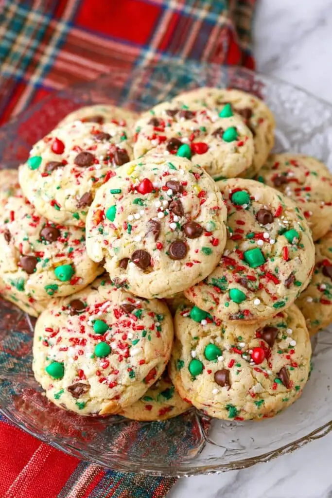 Christmas Chocolate Chip Cookies Recipe