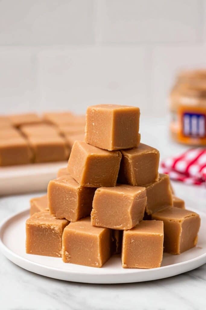 Easy 2-Ingredient Peanut Butter Fudge Recipe