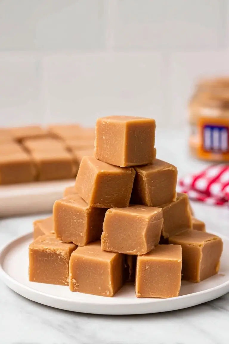 Easy 2-Ingredient Peanut Butter Fudge Recipe