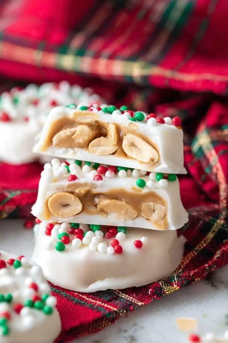 Polar Bear Paws Caramel Peanut Clusters Recipe