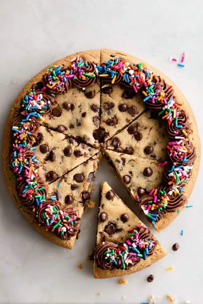 Chocolate Chip Cookie Cake Recipe