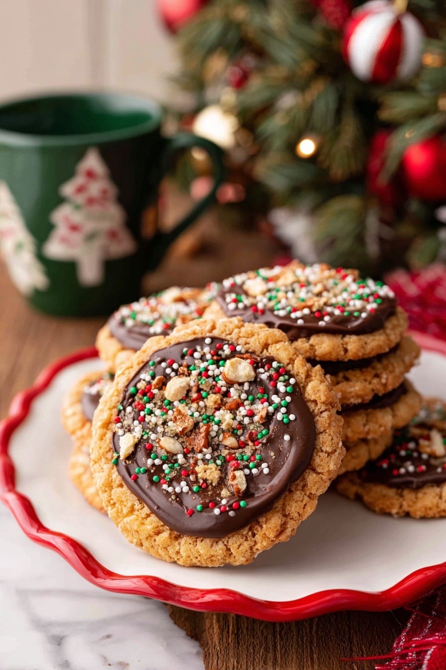 Christmas Crack Toffee Cookies Recipe