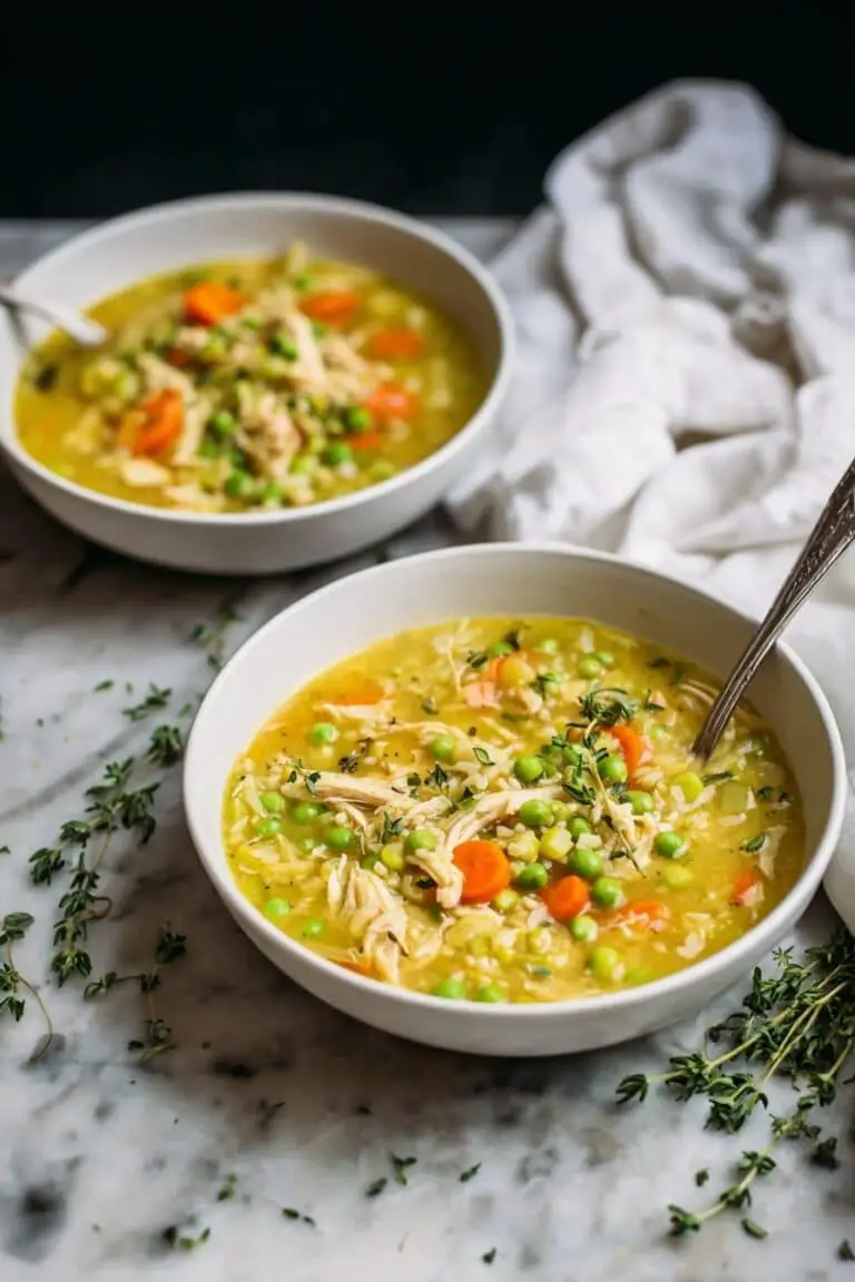 Healing Chicken and Couscous Soup Recipe