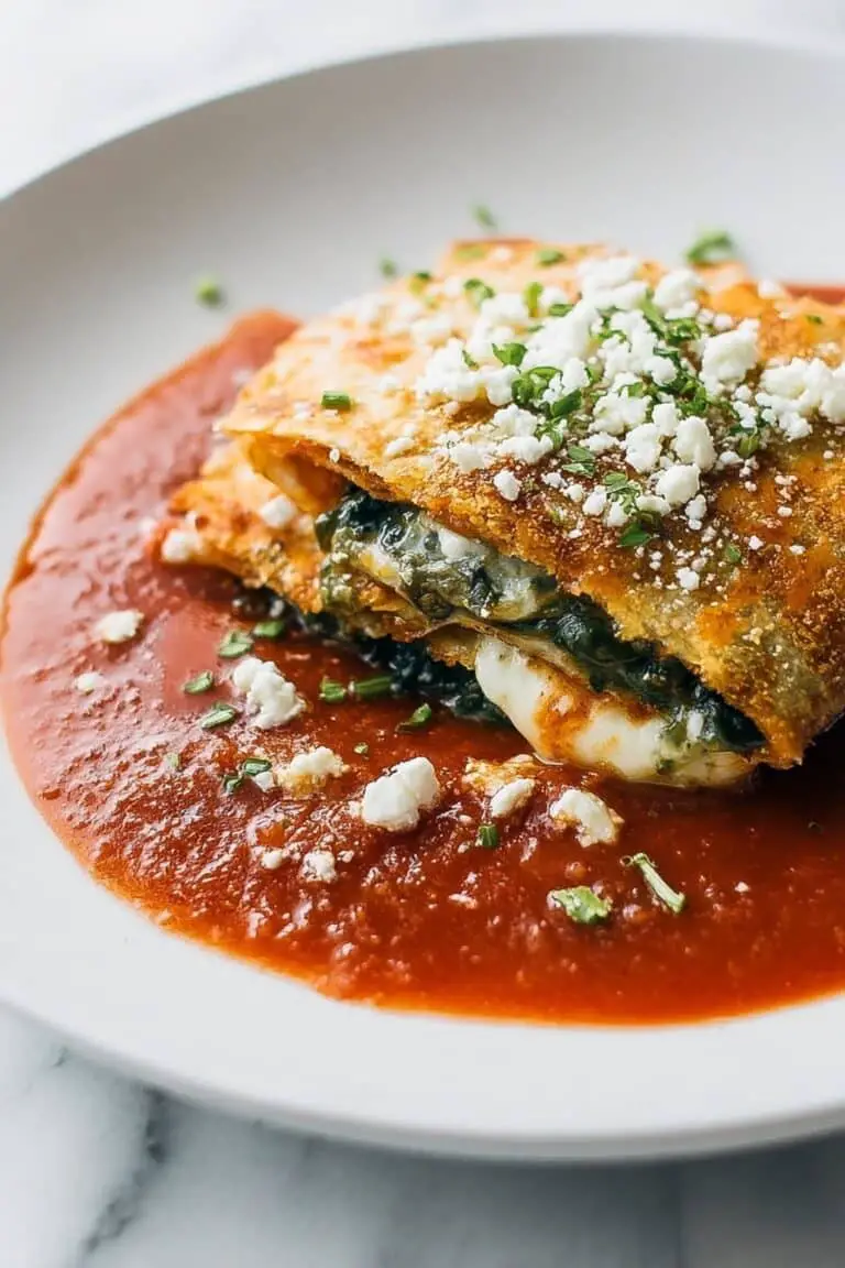 Crispy Chile Relleno with Spicy Salsa Recipe