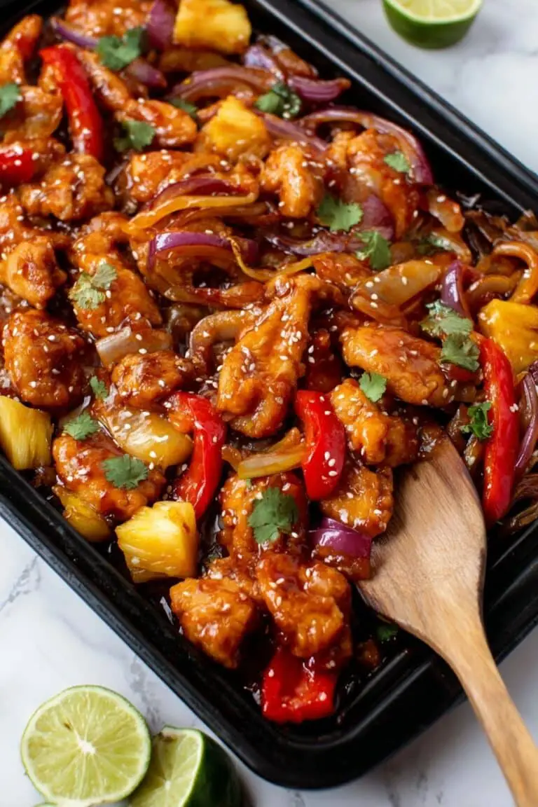 Hawaiian Chicken Sheet Pan Recipe