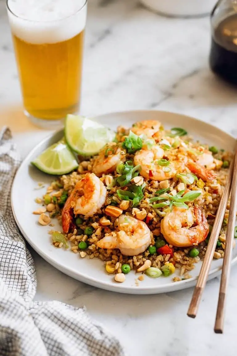 Quick Curry Shrimp Fried Rice Recipe
