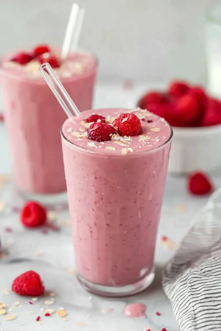 Mango Raspberry Smoothie with Chia Seeds Recipe