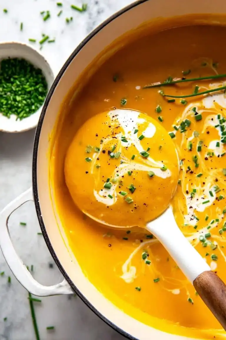 Vegan Ginger Sweet Potato Soup Recipe