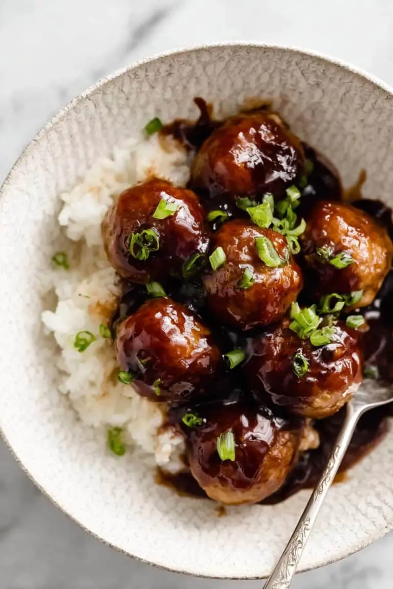 Teriyaki Chicken Meatballs Recipe
