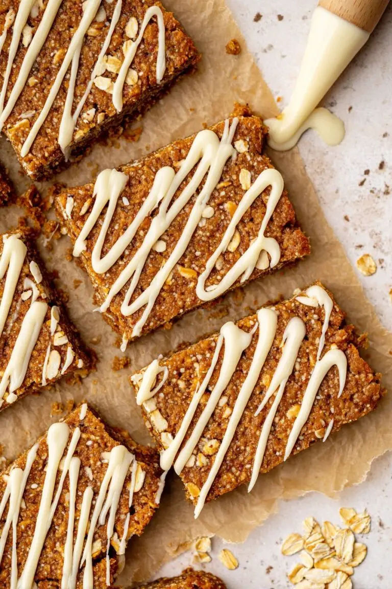 Gingerbread Oatmeal Bars Recipe