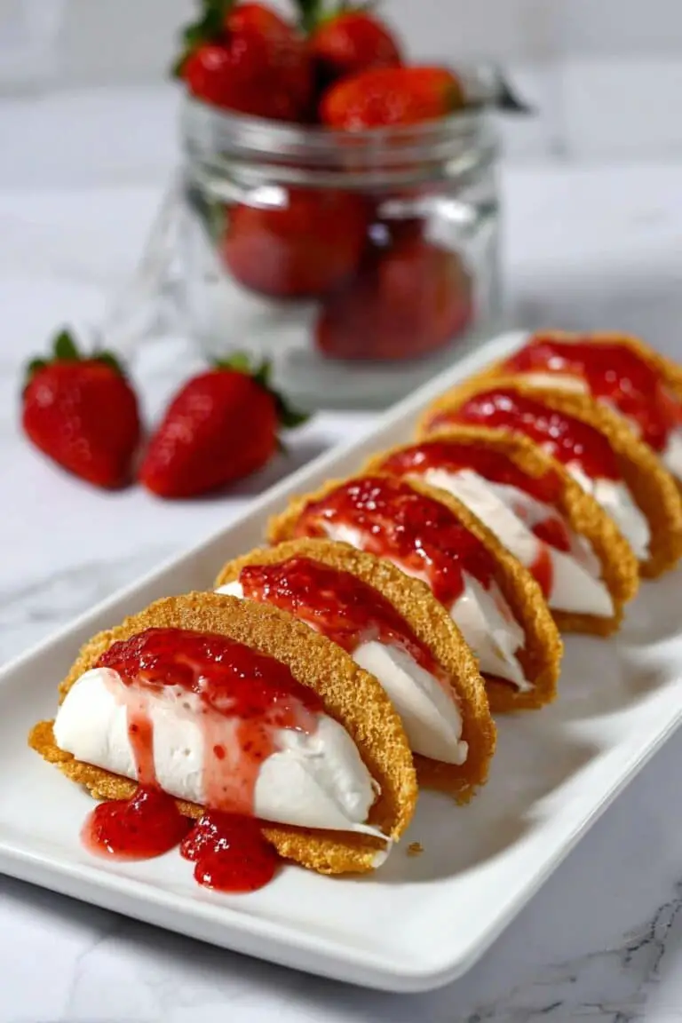 Strawberry Cheesecake Tacos Recipe