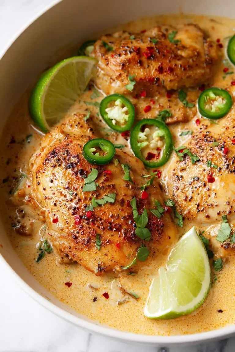 Creamy Coconut Chicken Skillet Recipe