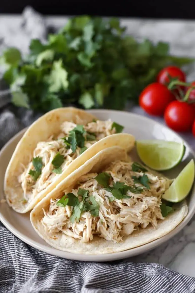 Pressure Cooker Lime Verde Chicken Recipe