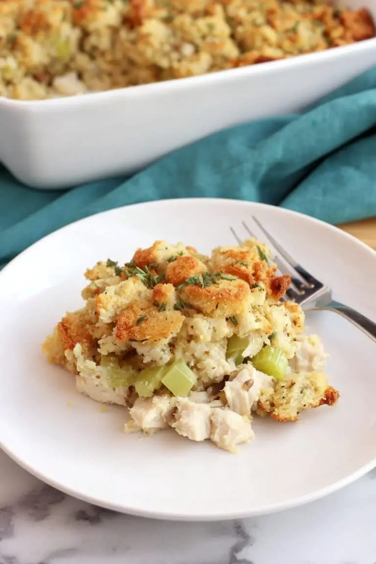 Creamy Chicken Stuffing Casserole Recipe