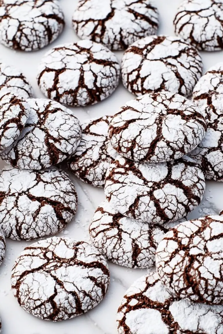 Chocolate Crinkle Cookies Recipe