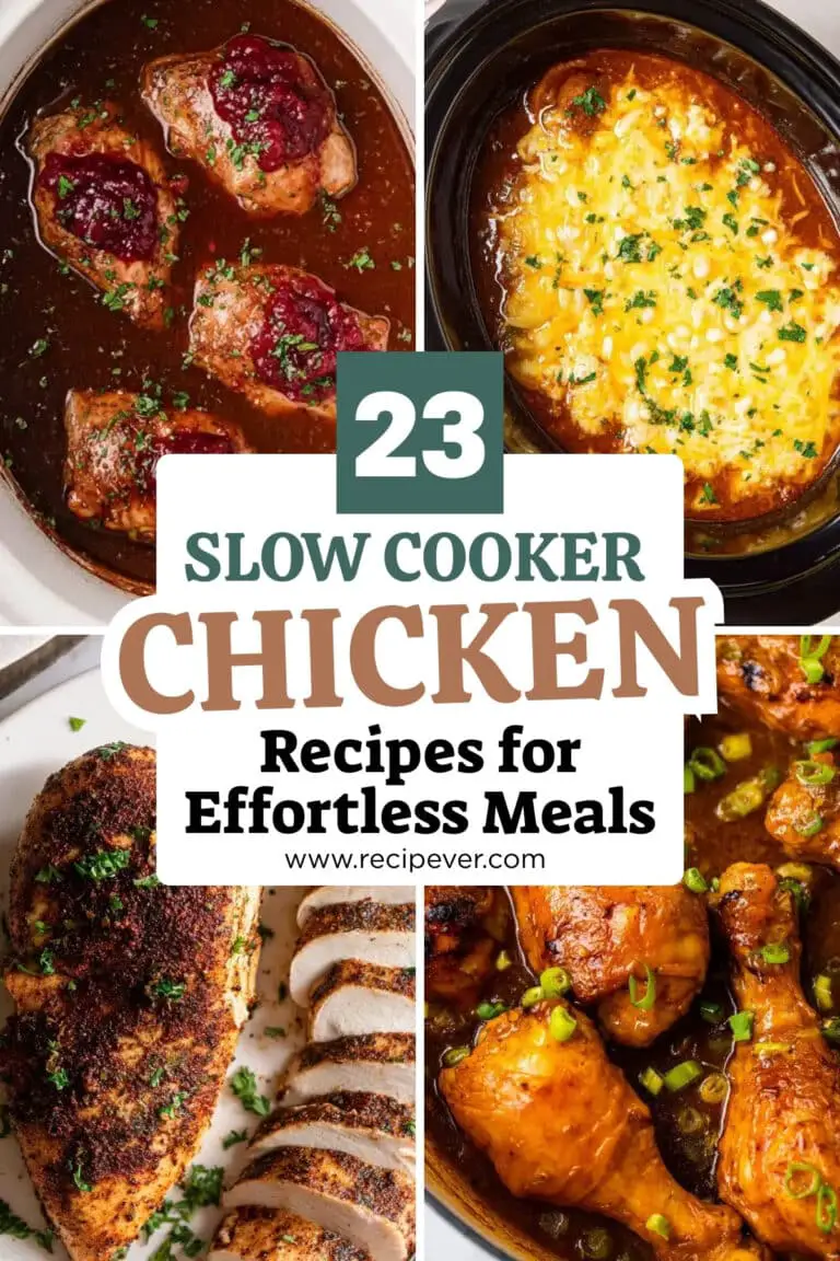 23 Game-Changing Slow Cooker Chicken Recipes for Effortless Meals