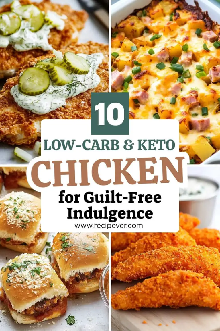 10 Low-Carb & Keto Chicken Recipes for Guilt-Free Indulgence