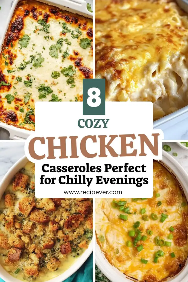 8 Must-Try Chicken Casseroles for Cozy Nights